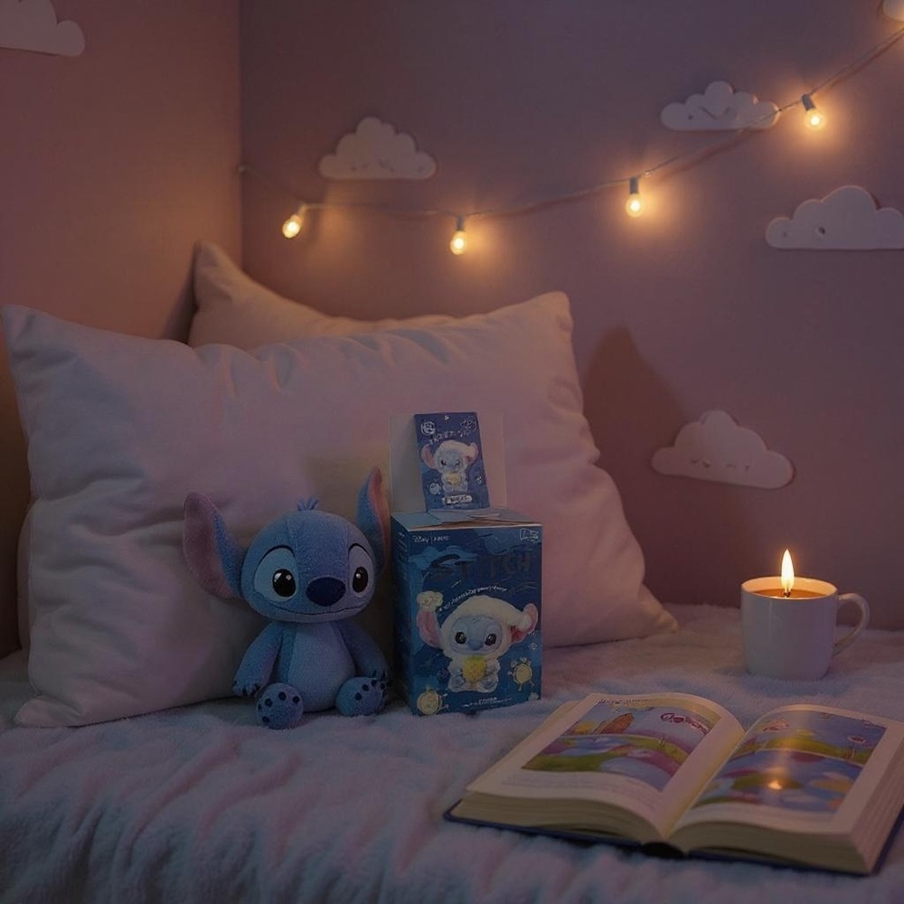 Pop Mart Stitch Eat Something Before Sleep – Sour Pineapple